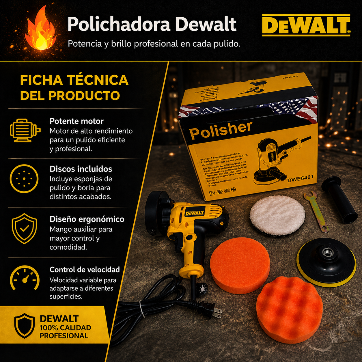 Polichadora│DeWalt