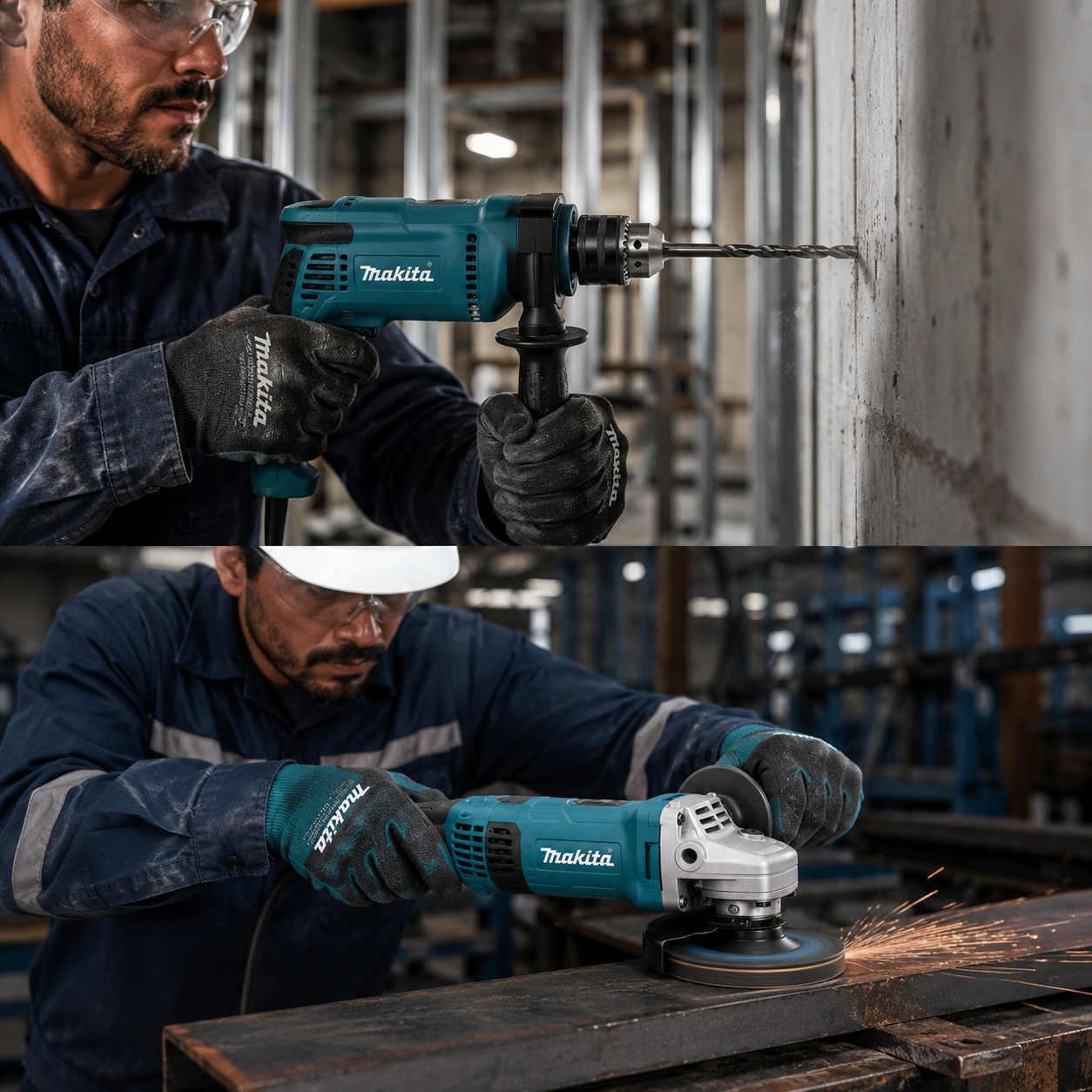 Combo Pulidora + Taladro│Makita
