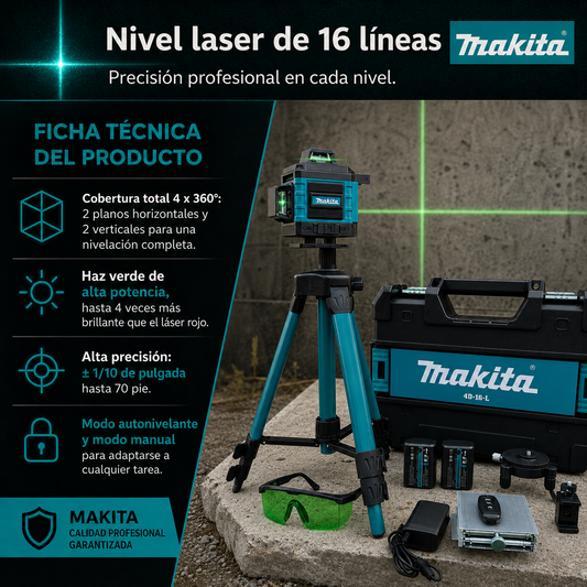 Nivel Laser 16 Líneas│Makita
